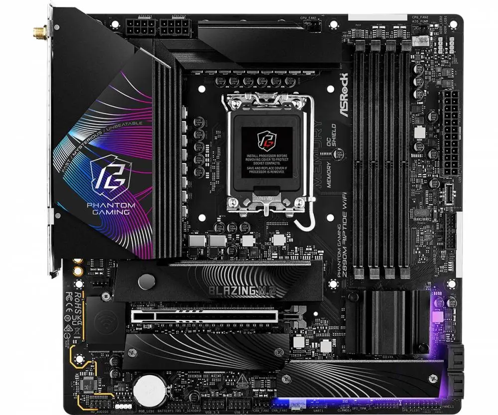 Дънна платка Asrock Z890M RIPTIDE WIFI LGA1851