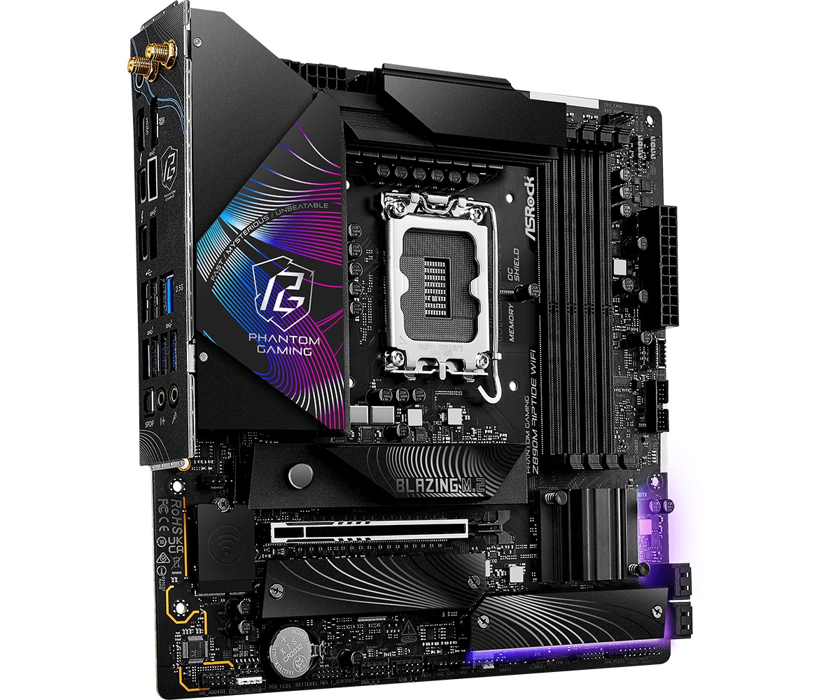 Дънна платка Asrock Z890M RIPTIDE WIFI LGA1851