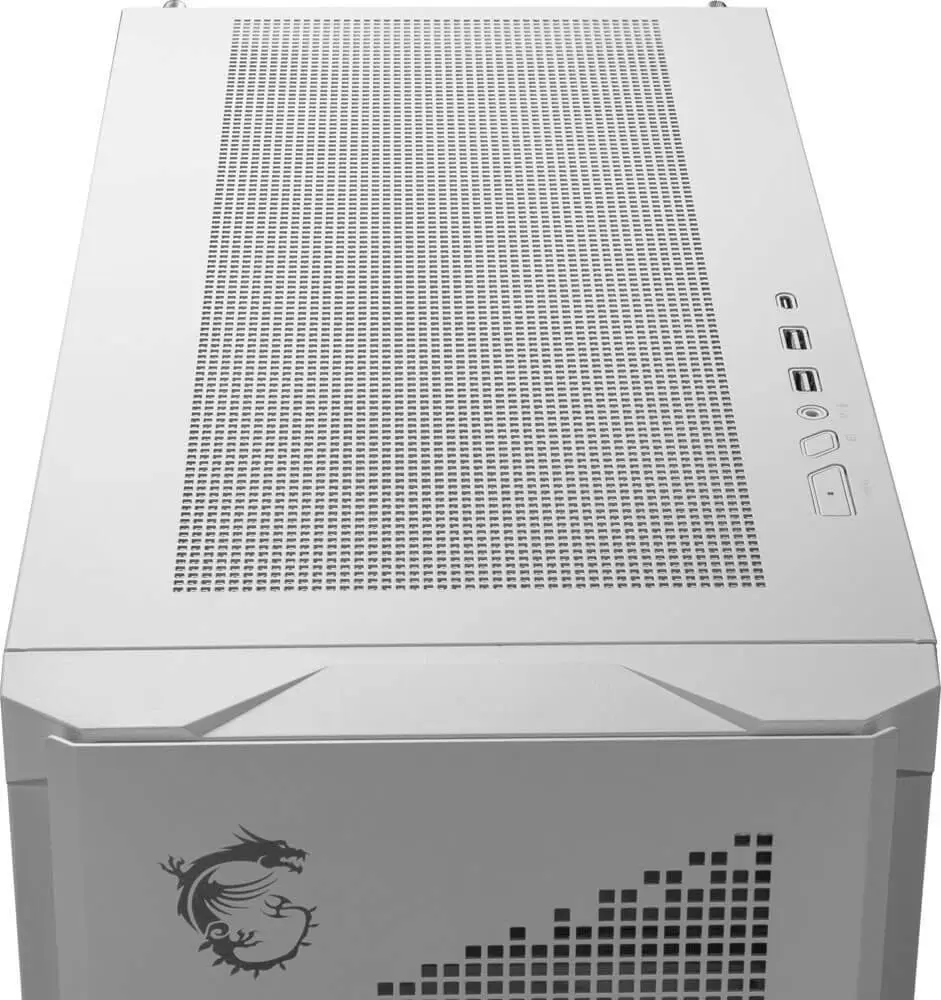Кутия MSI MPG VELOX 300R AIRFLOW PZ WHITE ATX Case