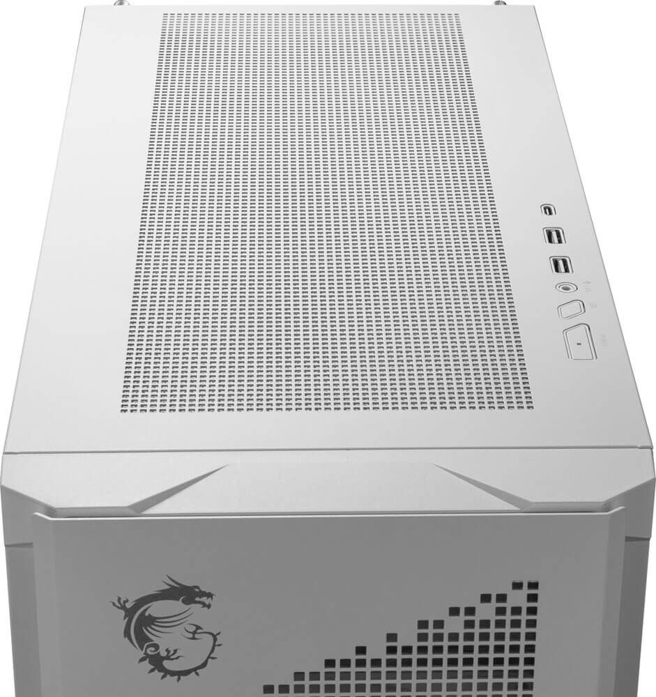 Кутия MSI MPG VELOX 300R AIRFLOW PZ WHITE ATX Case