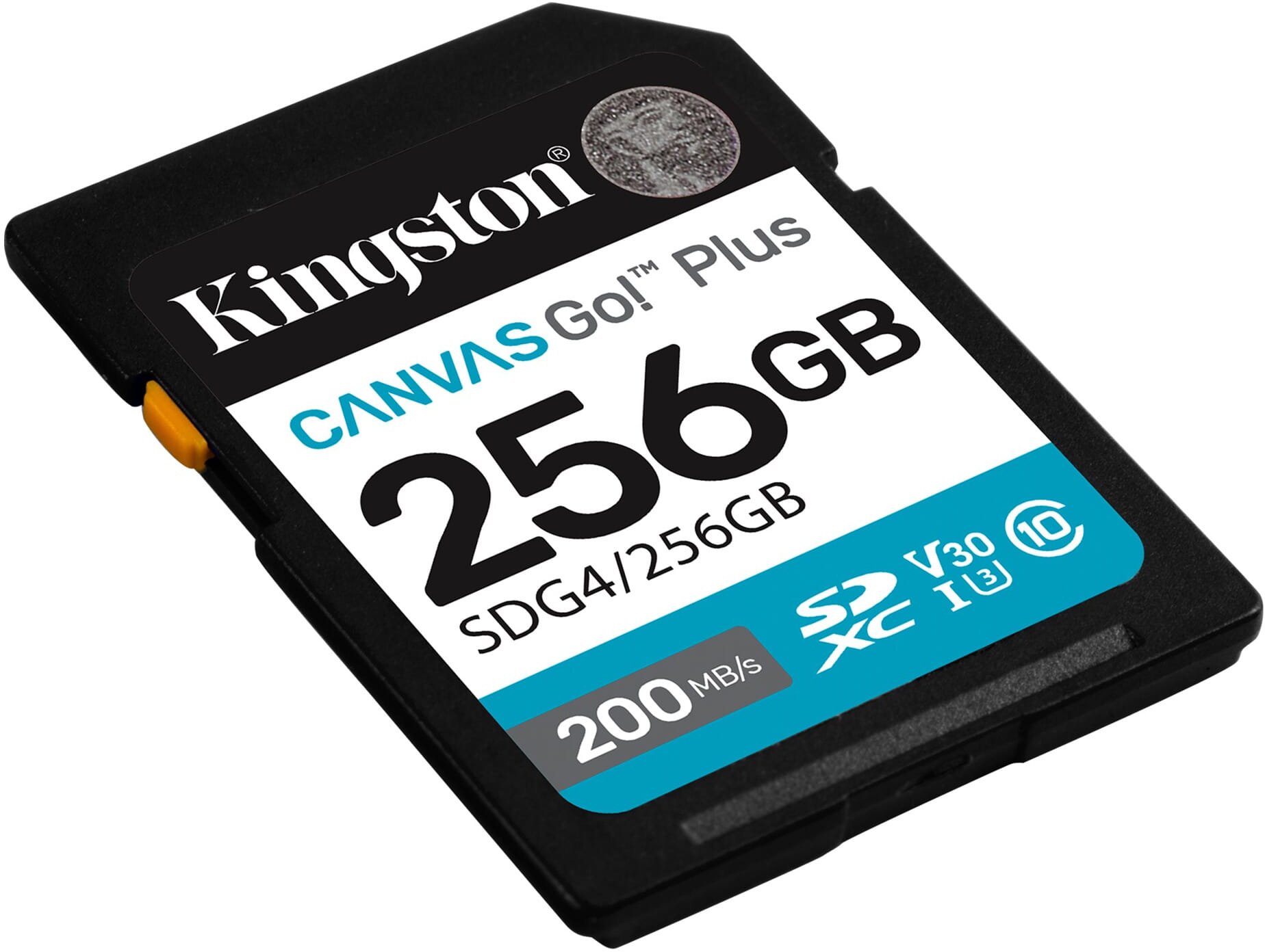 Карта памет Kingston 256GB SDXC Canvas Go! Black - SDG4/256GB