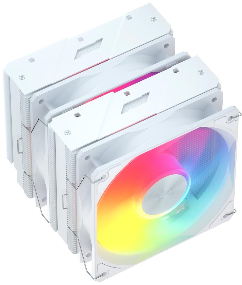 Охладител FSP Group MP7-WA Dual Tower White Cooler - POO0000033 