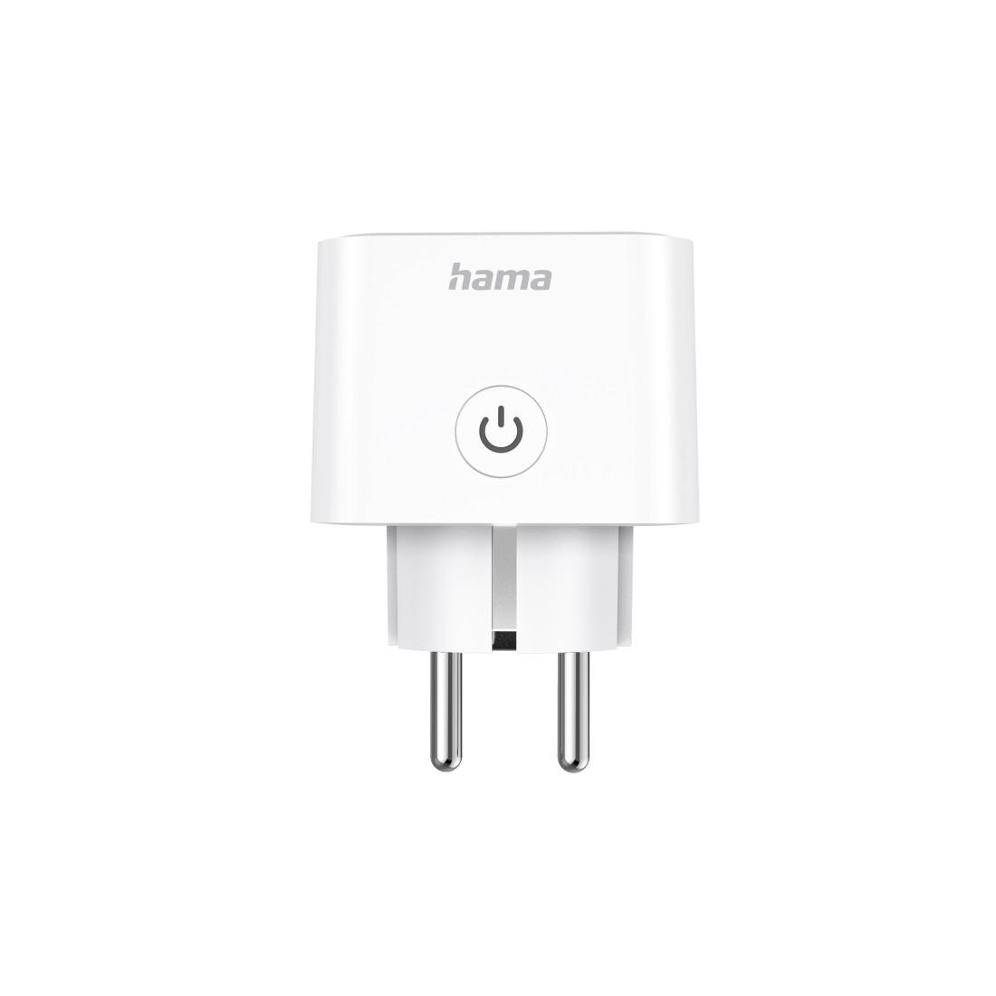 HAMA Смарт мини контакт, Wi-Fi, Гласов контрол, 3680 W