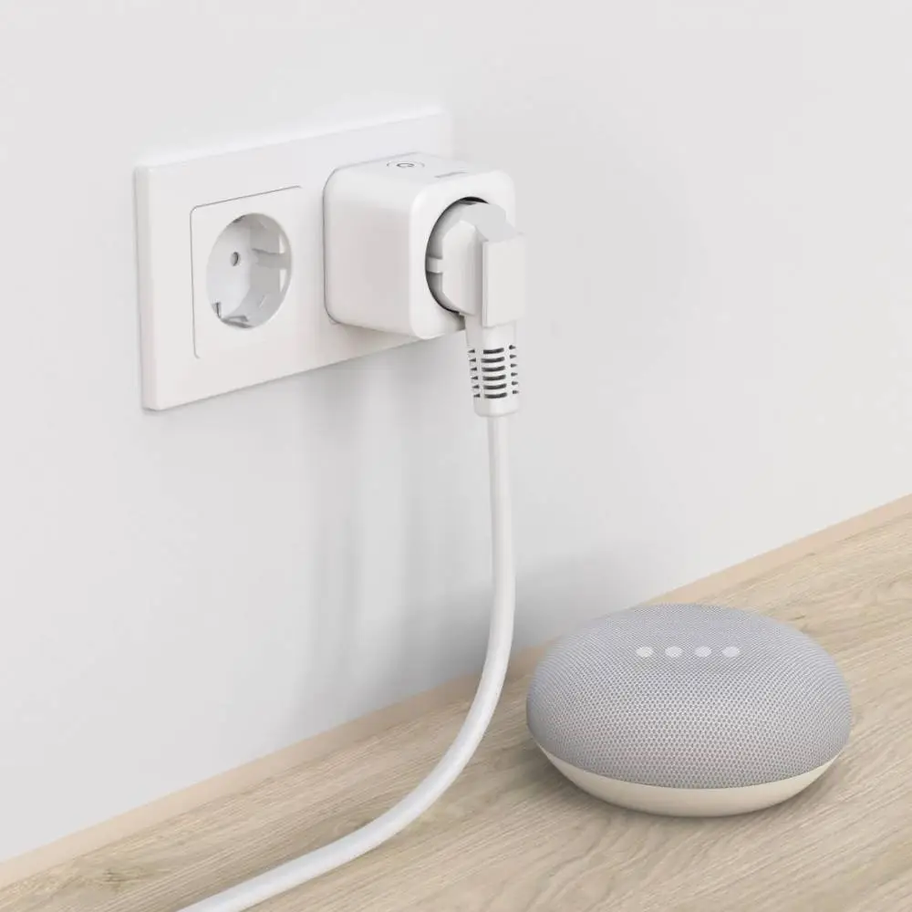 HAMA Смарт мини контакт, Wi-Fi, Гласов контрол, 3680 W