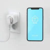 HAMA Смарт мини контакт, Wi-Fi, Гласов контрол, 3680 W