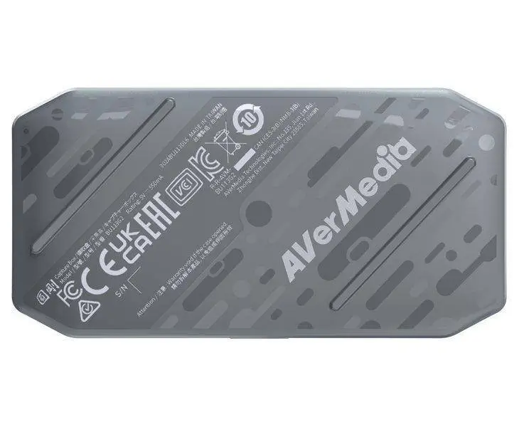 AVerMedia Външен кепчър Live Streamer CAP 4K (BU113) HDMI 2.0 Capture 4Kp30, USB 3.1 Gen 1 USB-C