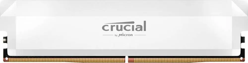 Памет Crucial Pro OC 32GB (2x16GB) DDR5 6400MHz CL38 White - CP2K16G64C38U5W 