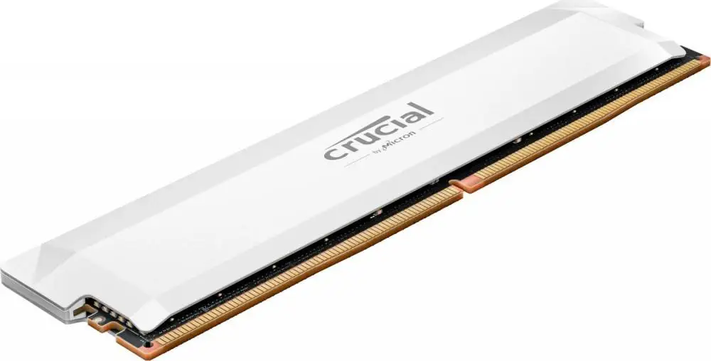 Памет Crucial Pro OC 32GB (2x16GB) DDR5 6400MHz CL38 White - CP2K16G64C38U5W 