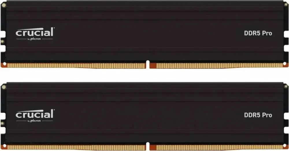 Памет Crucial Pro 64GB (2x32GB) DDR5 5600MHz CL46 - CP2K32G56C46U5