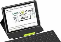 Таблет и четец Hanspreee Lumo Paper 7.8", 64 GB, в комплект с калъф Smart Folio