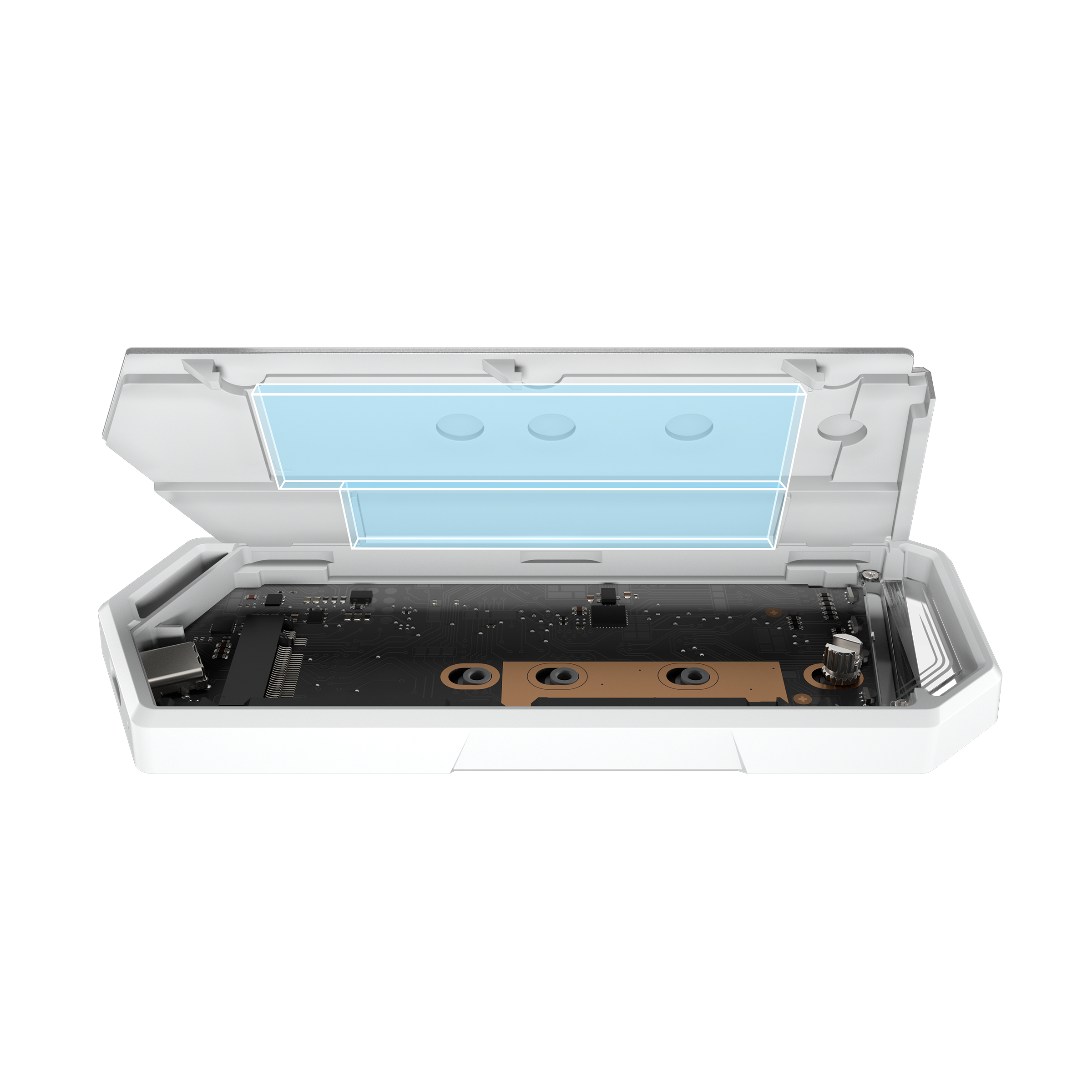 Tiroir pour SSD M.2 NVMe ASUS ROG Strix Arion Hatsune Miku Edition