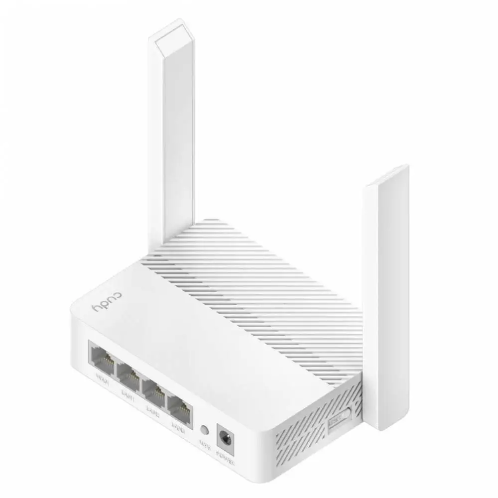 Безжичен рутер Cudy WR300 N300 802.11b/g/n,300Mbps/ 2.4GHz, 4 x 10/100Mbp, 2 x 5dBi fixed антени