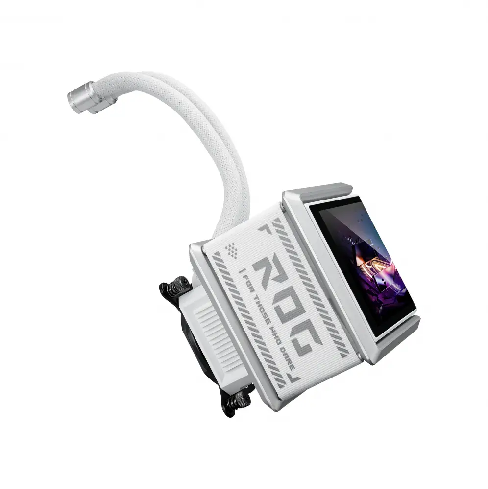 Охладител за процесор ASUS ROG Ryuo IV SLC 360 White Edition ARGB 6.67" Curved AMOLED Display