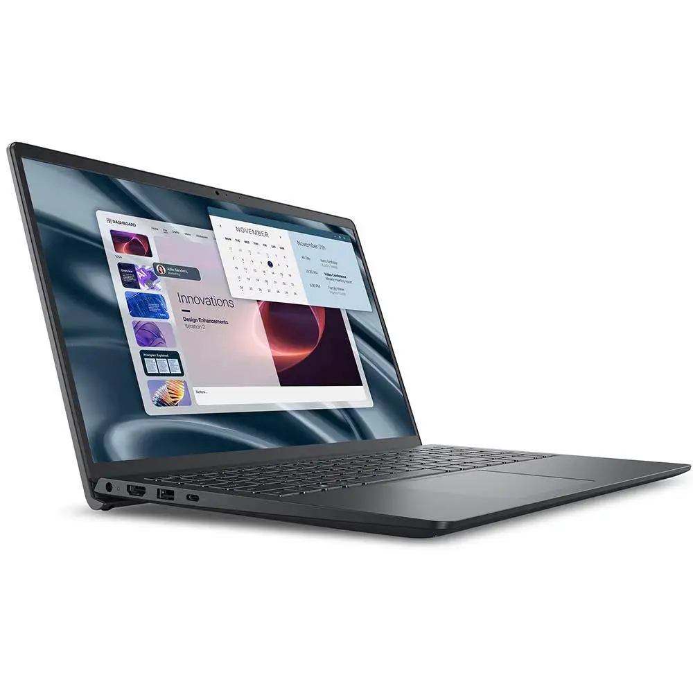 Лаптоп Dell Pro 15 Essential (PV15250), Intel Core 3 100U, 15.6" FHD(1920x1080) WVA LED, 8GB(1x8GB)DDR5, 512GB M.2 SSD