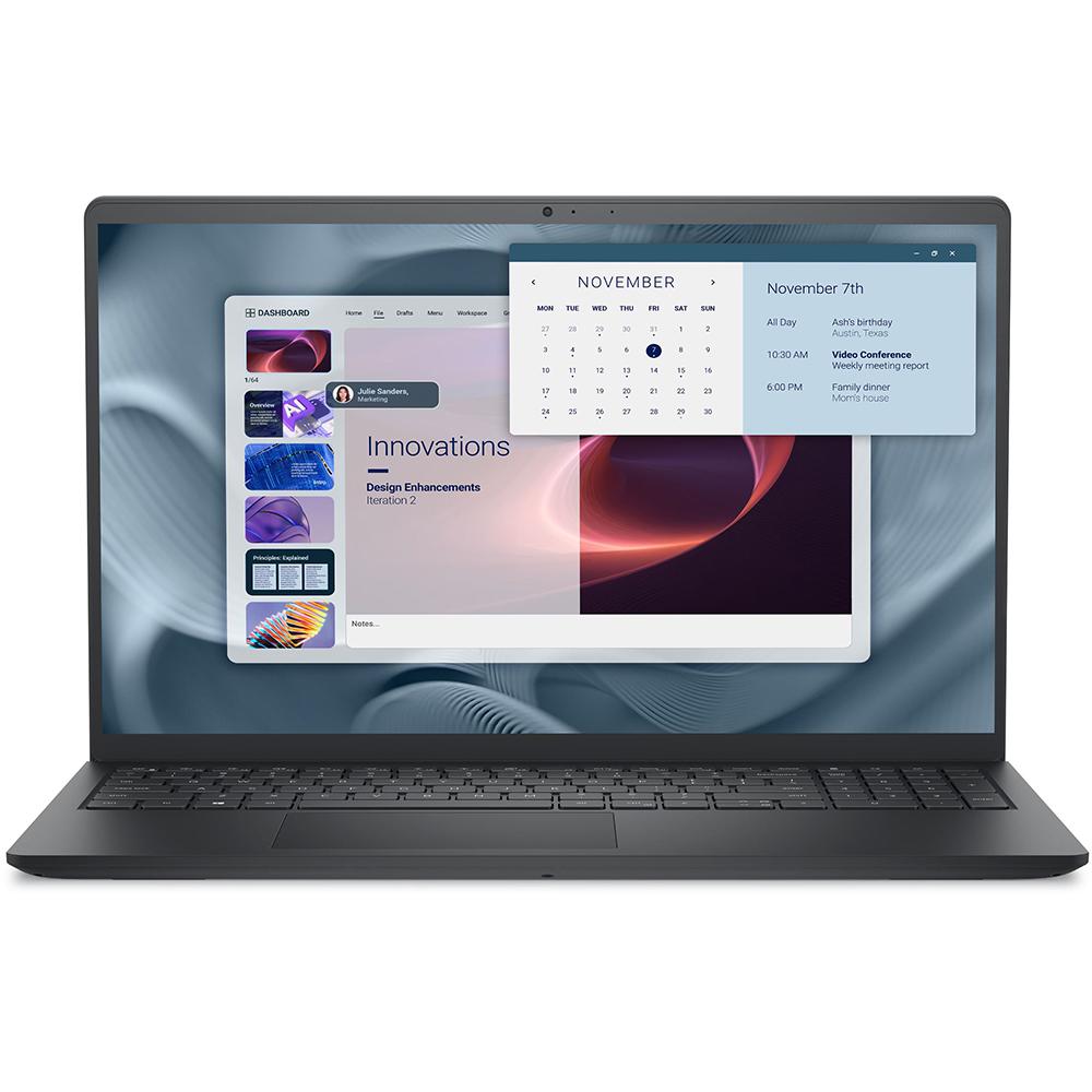 Лаптоп Dell Pro 15 Essential (PV15250), Intel Core i7-1355U(10C, 12T, 12MB, up to 5.0GHz), 15.6" FHD(1920x1080) WVA LED, 16GB(1x16GB)DDR5, 512GB M.2 SSD, UHD Graphics, WiFi+BT, Cam+Mic, BG Non Backlit KBD, FPR, Ubuntu, 3Y ProSupport