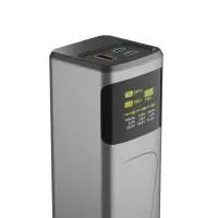 HAMA Външна батерия &bdquo;High Power&ldquo;, 200 W, 24000 mAh, 2x USB-C, USB-A, бързо зареждане
