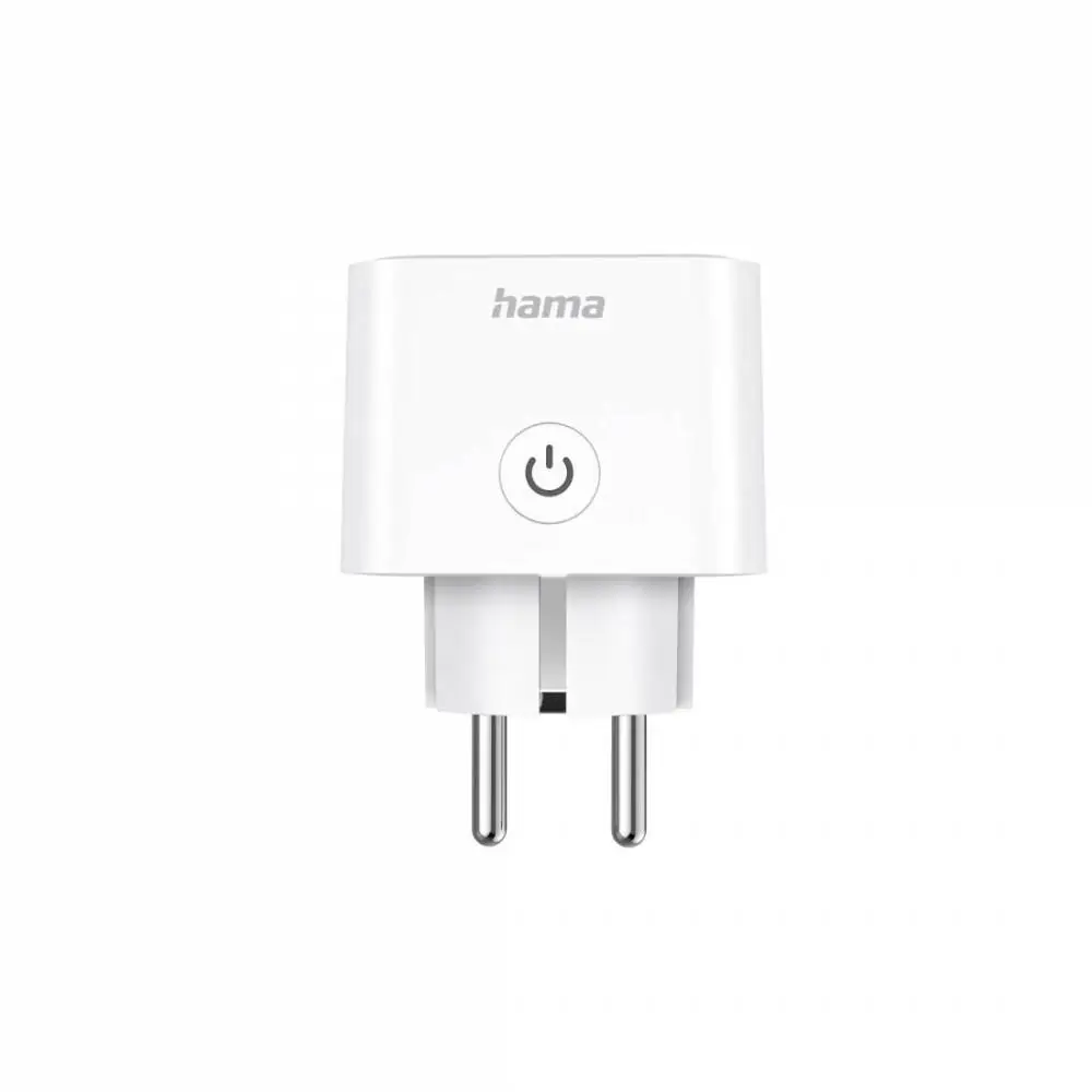 HAMA Смарт мини WiFi контакт 3680W, 16A с прил. за измерване на ен.консумация