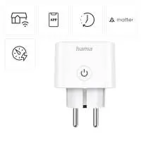 HAMA Смарт мини  WiFi контакт 3680W, 16A с прил. за измерване на ен.консумация
