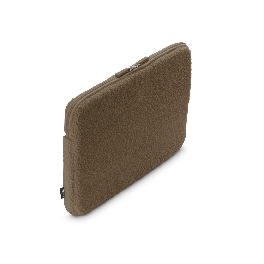 HAMA Funda para portátil “Cozy“, 36 - 40 cm (14,1” - 15,6”), marrón