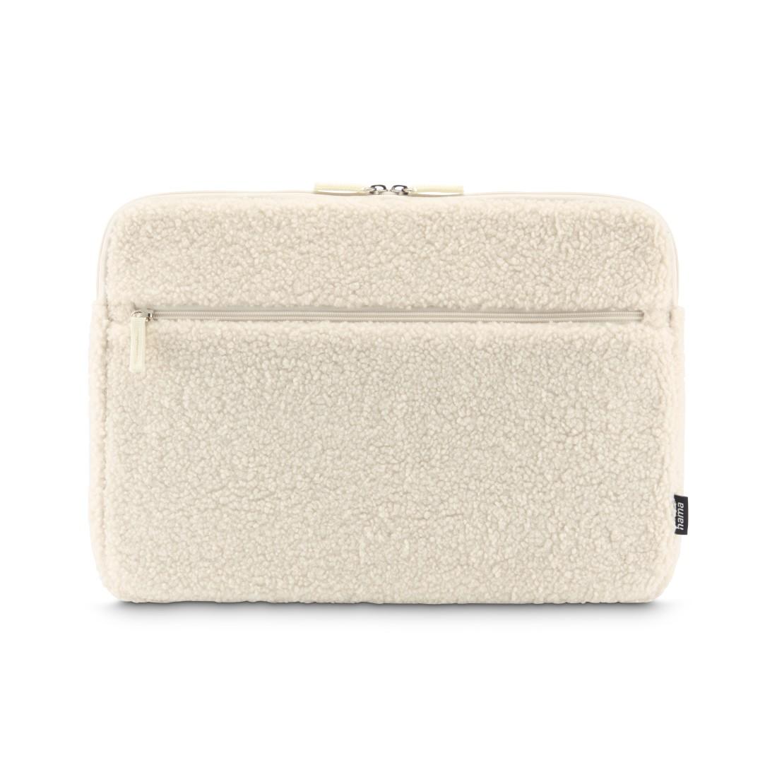 HAMA Funda para portátil “Cozy“, 36 - 40 cm (14,1” - 15,6”), beige