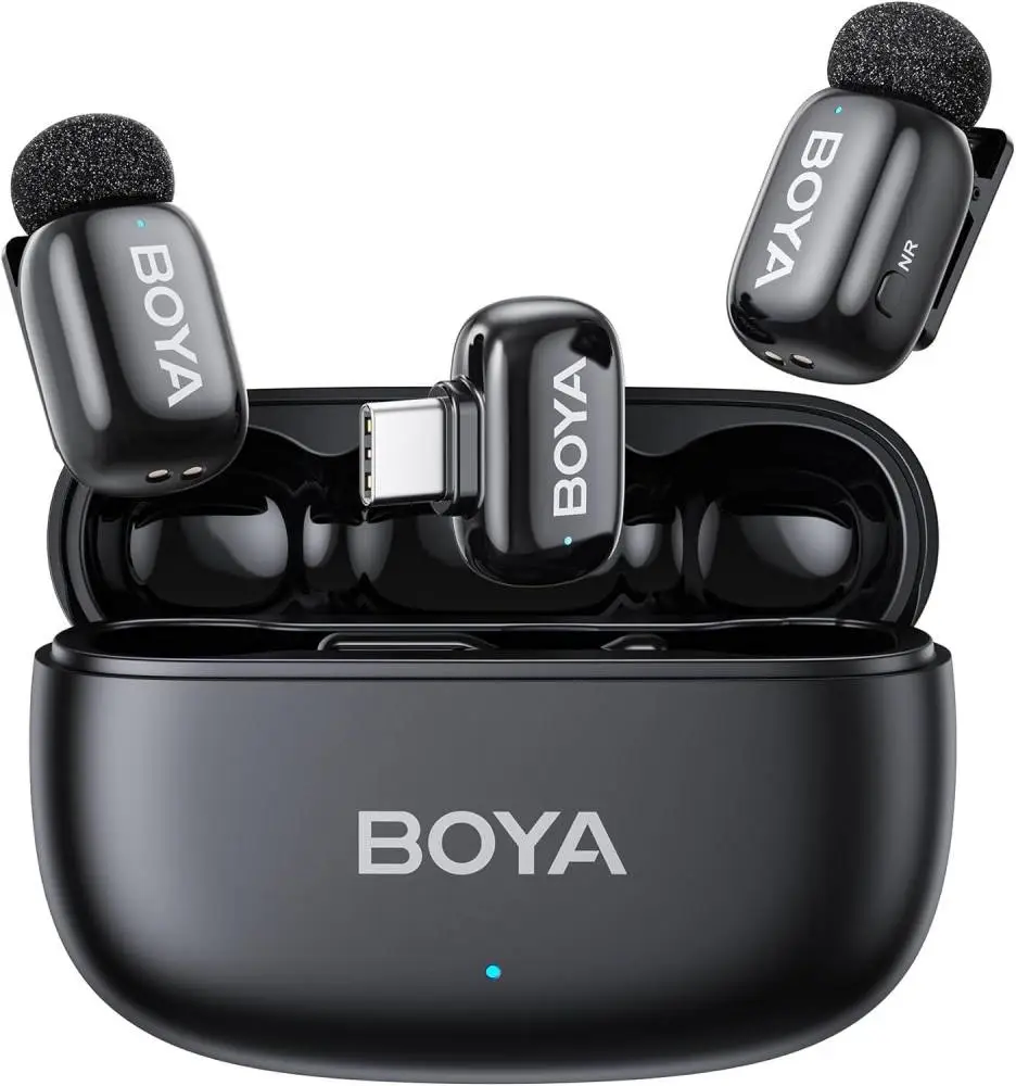 Sistem de microfon wireless BOYA Mini 2-02 cu USB-C
