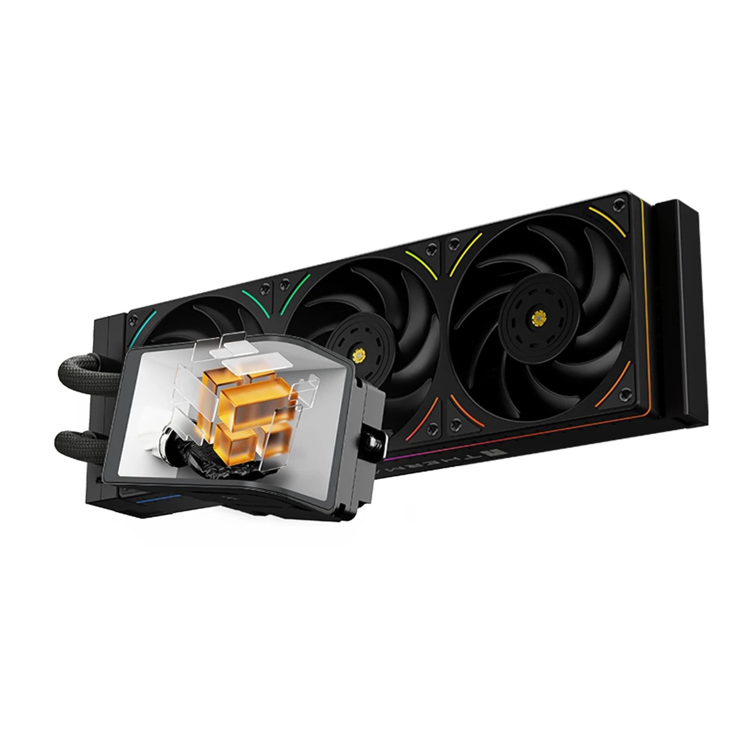 Водно охлаждане Thermalright WONDER VISION 360 UB ARGB Black Water Cooling - 6.67 inch Curve OLED Display