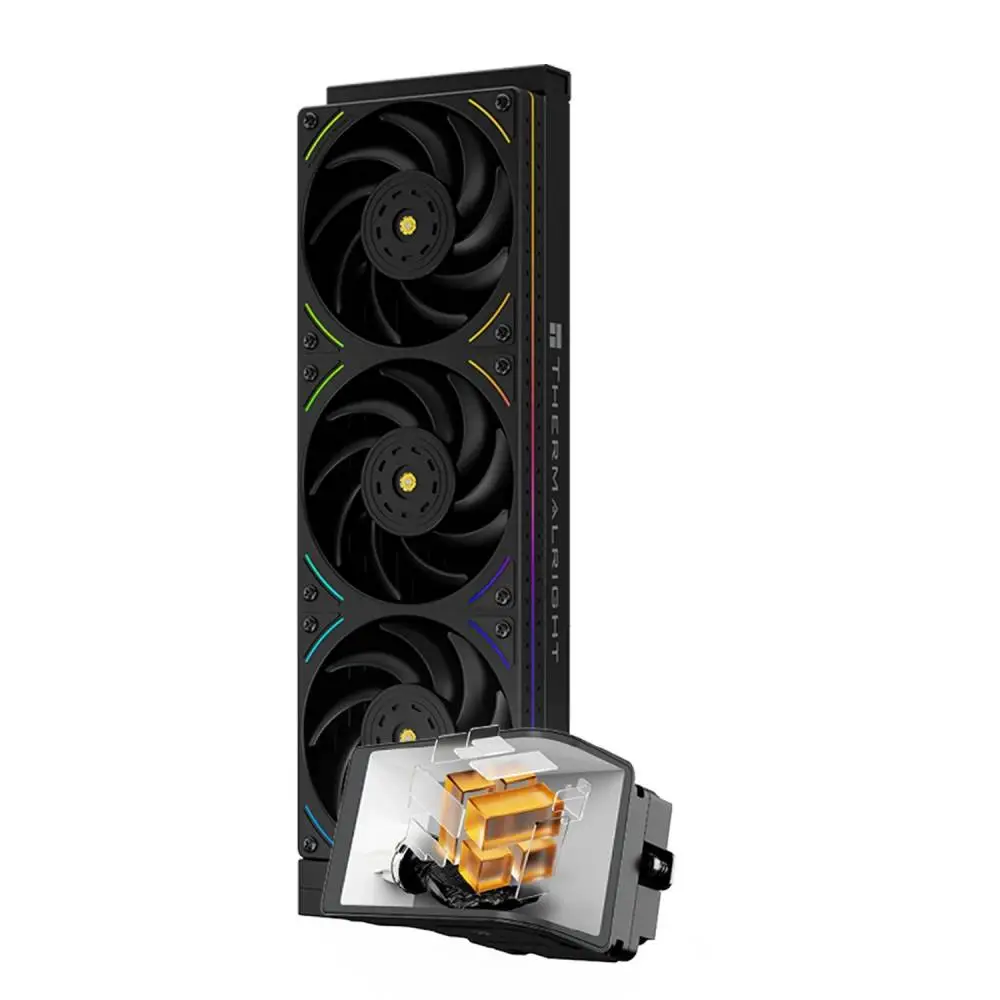 Водно охлаждане Thermalright WONDER VISION 360 UB ARGB Black Water Cooling - 6.67 inch Curve OLED Display