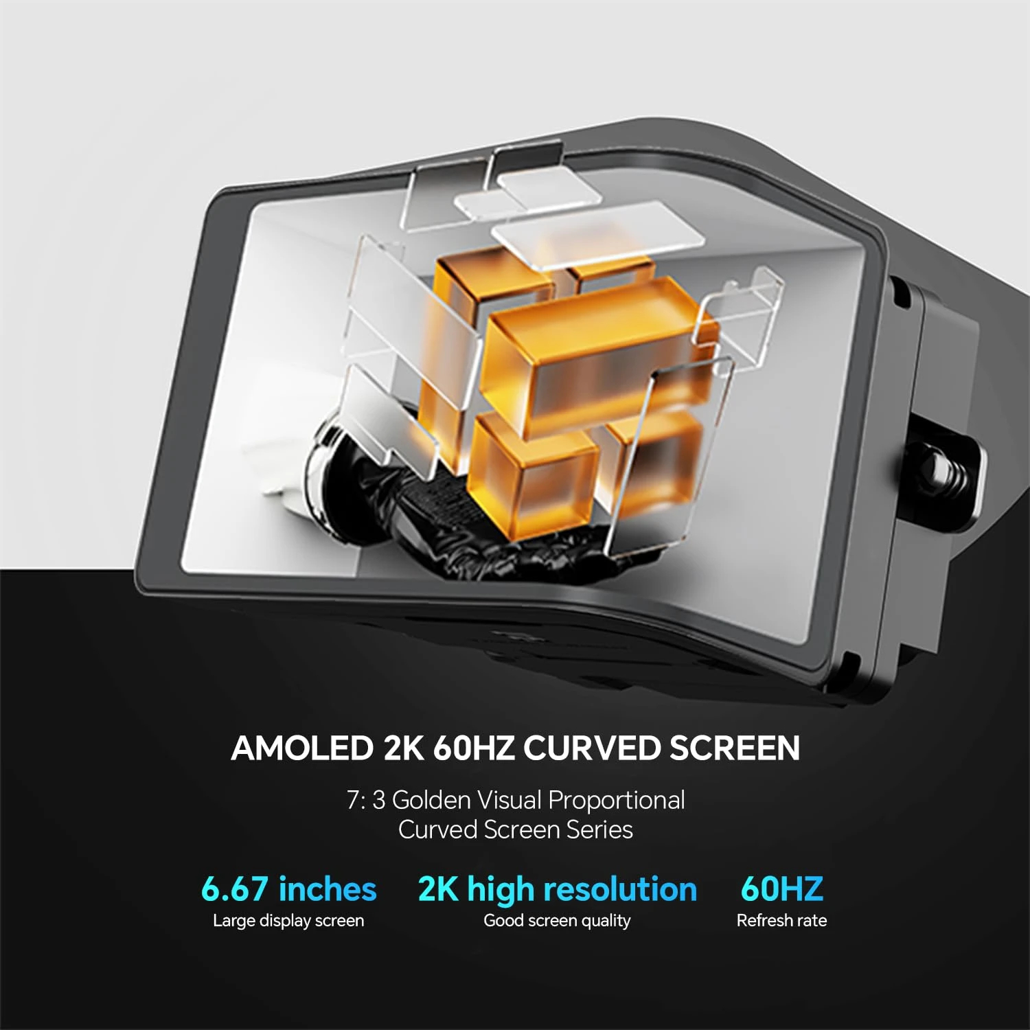 Водно охлаждане Thermalright WONDER VISION 360 UB ARGB Black Water Cooling - 6.67 inch Curve OLED Display