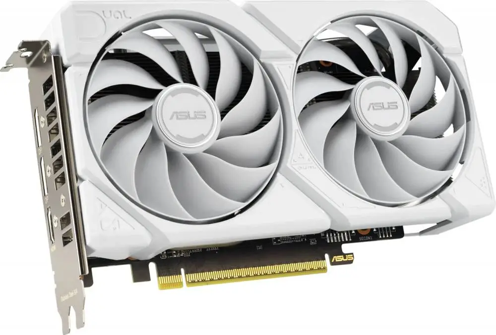 Видео карта ASUS Dual Radeon RX 9060 XT 16GB GDDR6 White Edition - 90YV0LG3-M0NA00