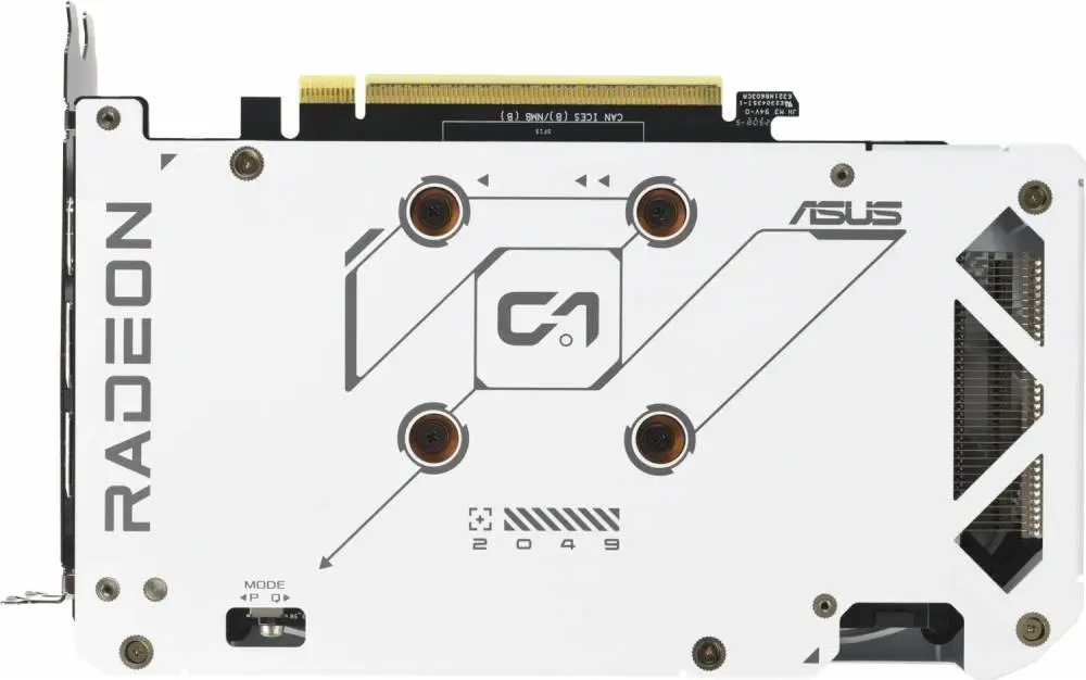 Видео карта ASUS Dual Radeon RX 9060 XT 16GB GDDR6 White Edition - 90YV0LG3-M0NA00