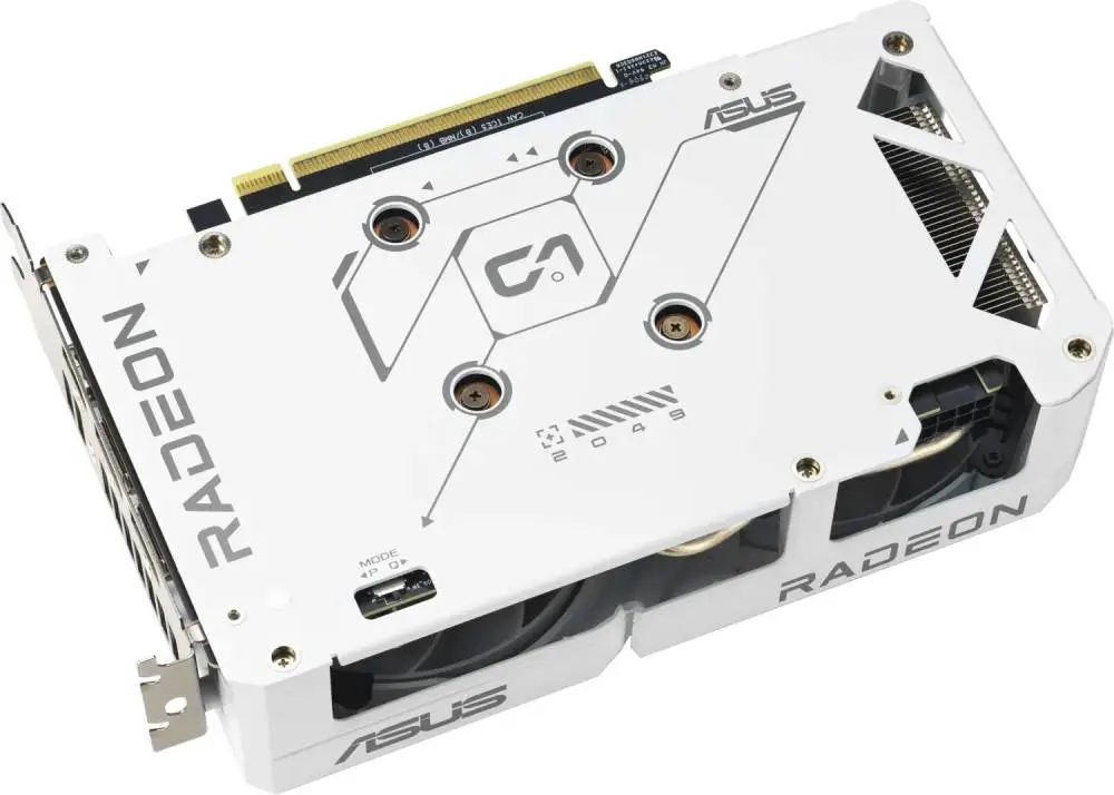 Видео карта ASUS Dual Radeon RX 9060 XT 16GB GDDR6 White Edition - 90YV0LG3-M0NA00