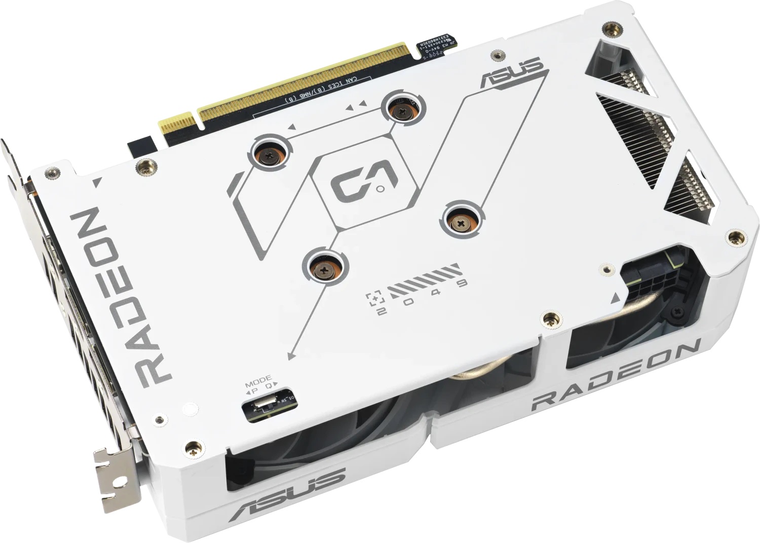 Видео карта ASUS Dual Radeon RX 9060 XT 16GB GDDR6 White Edition - 90YV0LG3-M0NA00