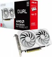 Видео карта ASUS Dual Radeon RX 9060 XT 16GB GDDR6 White Edition - 90YV0LG3-M0NA00