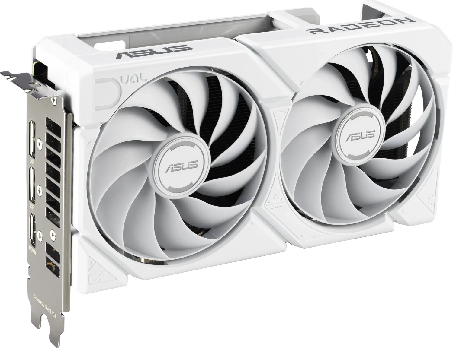 Видео карта ASUS Dual Radeon RX 9060 XT 16GB GDDR6 White Edition - 90YV0LG3-M0NA00
