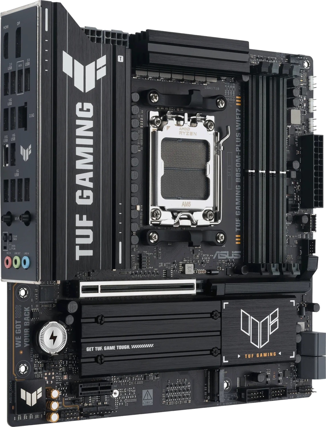 Carte mère ASUS TUF GAMING B850M-PLUS WIFI7 AM5 - 90MB1MU0-MOEAY0