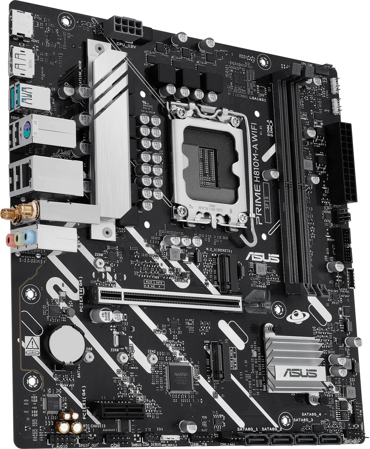 Дънна платка ASUS PRIME H810M-A WIFI LGA1851