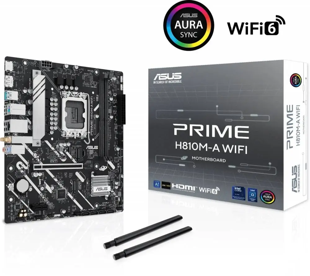 Дънна платка ASUS PRIME H810M-A WIFI LGA1851
