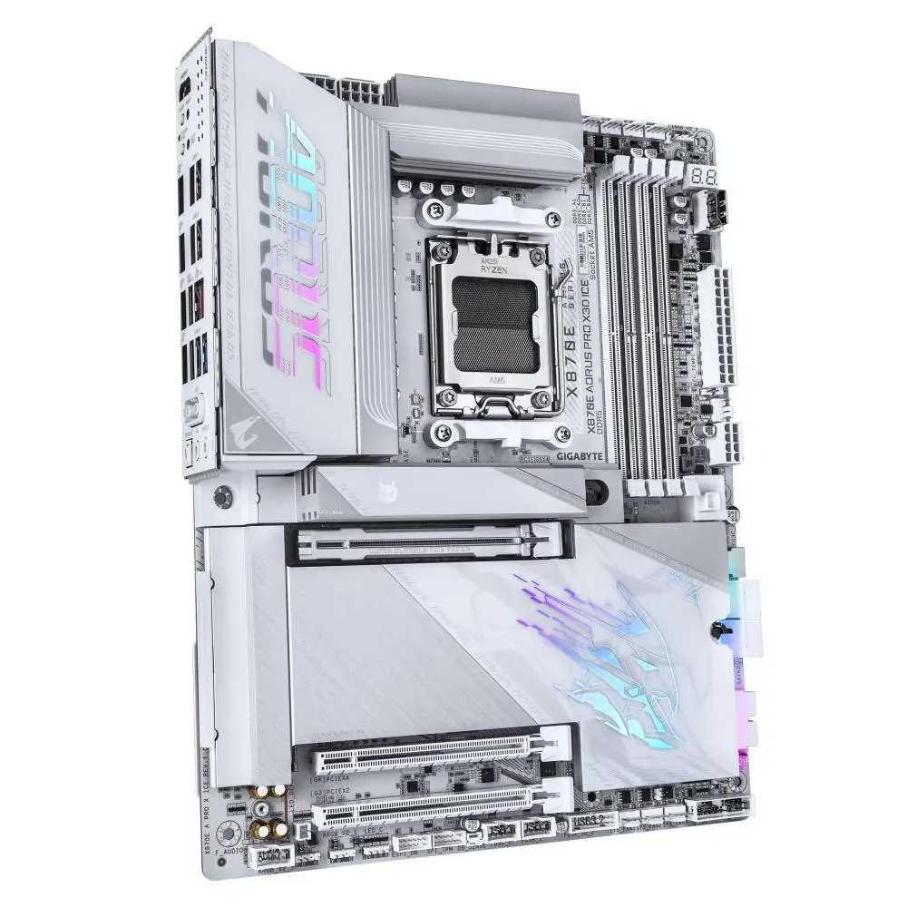 Дънна платка Gigabyte X870E AORUS PRO X3D ICE AM5