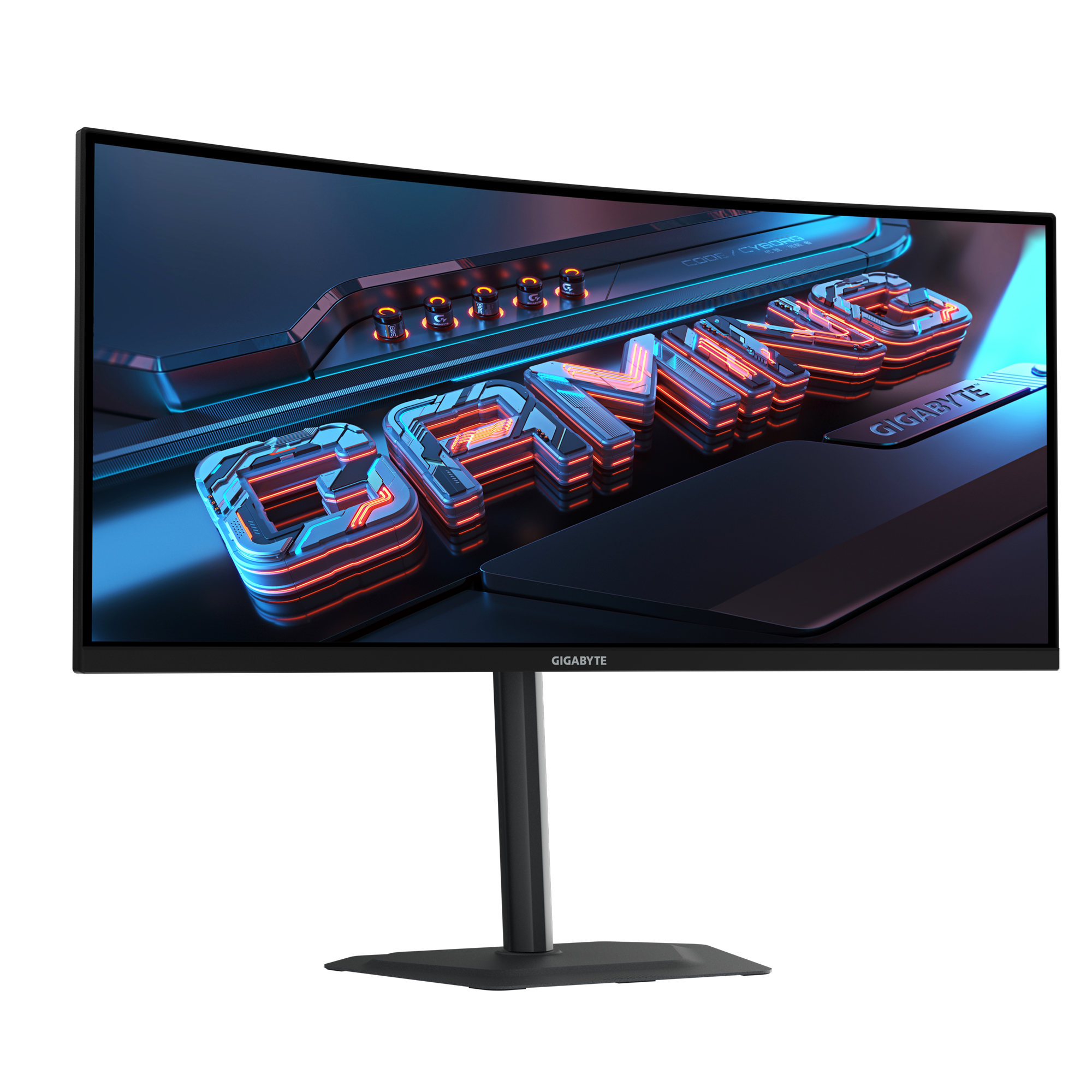 Монитор Gigabyte G34WQC2 - 34" VA 1500R WQHD 3440x1440, 200Hz, 1ms, VESA Display HDR400