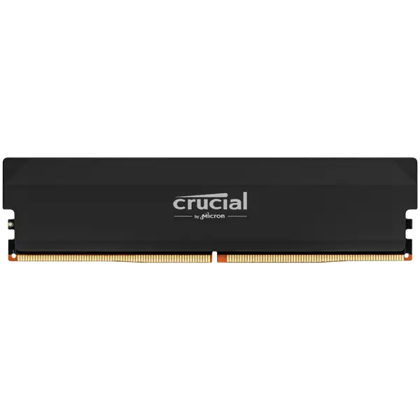Памет Crucial Pro OC 16GB DDR5-6400 UDIMM CL38 Black - CP16G64C38U5B