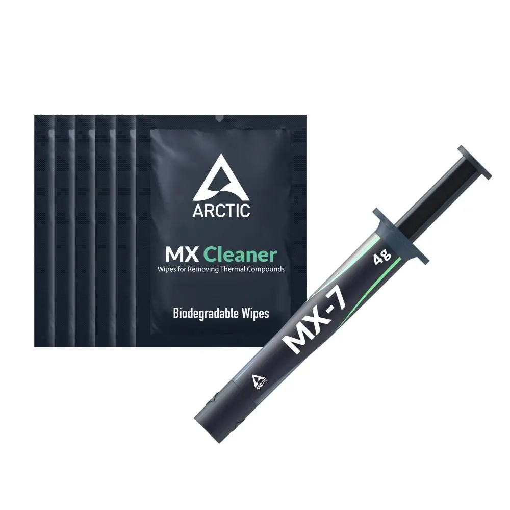 Pâte thermique Arctic MX-7 Thermal Compound 4gr avec 6pcs MX Cleaner - ACTCP00092A