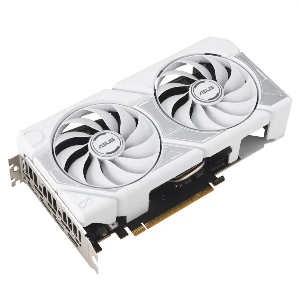 Видео карта ASUS DUAL RTX 5060 White Edition OC 8GB GDDR7