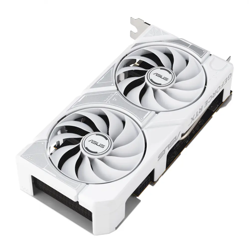 Видео карта ASUS DUAL RTX 5060 White Edition OC 8GB GDDR7