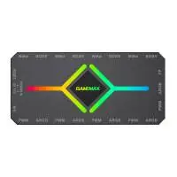 Gamemax разклонител за вентилатори Fan Hub - V4.0 PWM ARGB Hub + Controller Black