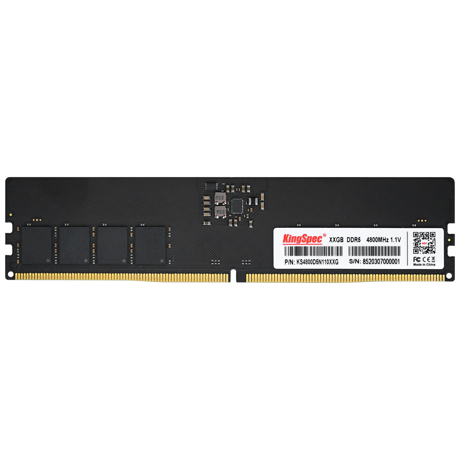 Памет KingSpec 16G DDR5 5200 MHz - KS5200D5P11016G