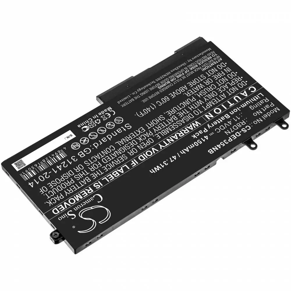 Батерия за лаптоп DELL Inspiron 7506, LATITUDE 5400, Precision M3540 49HG8 LiIon 11,4V 4100mAh CAMERON SINO