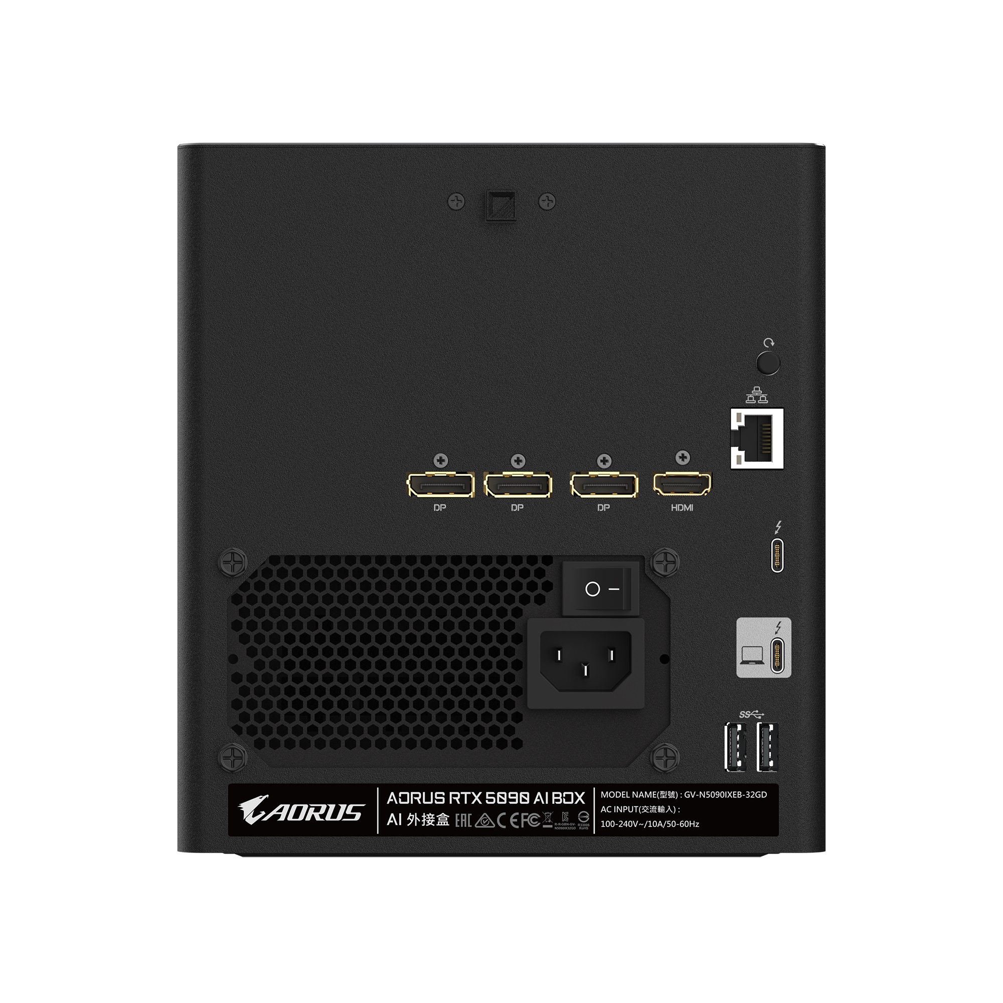 Видео карта GIGABYTE AORUS GeForce RTX 5090 AI BOX 32GB - GV-N5090IXEB-32GD