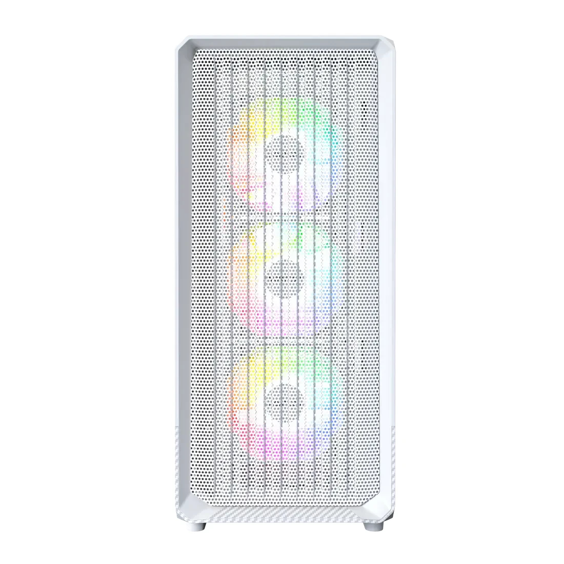 Montech кутия Case ATX - X5 (W) - 4 A-RGB fans, USB-C