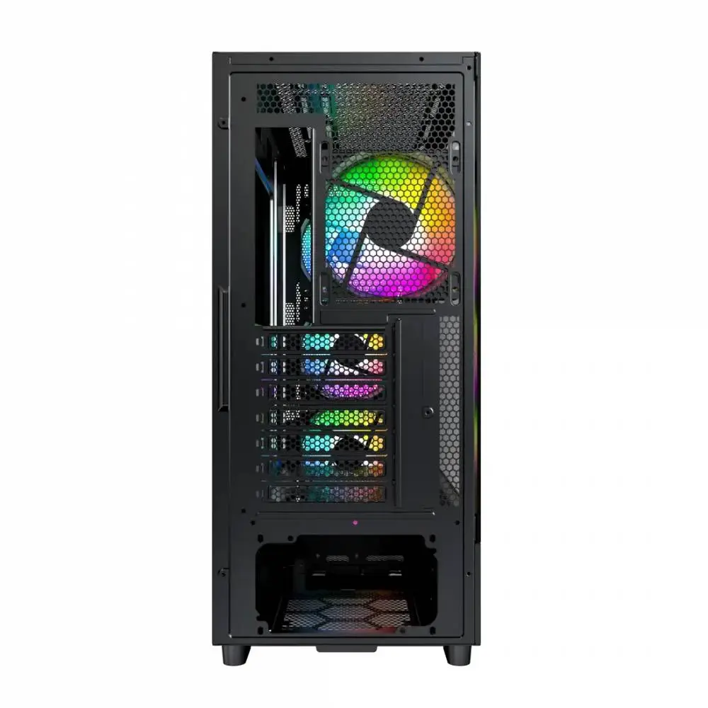 Montech кутия Case ATX - X5 (B) - 4 A-RGB fans, USB-C