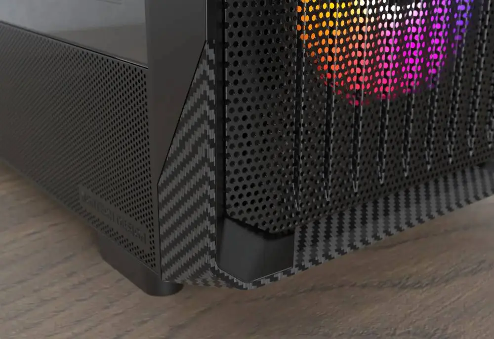 Montech кутия Case ATX - X5 (B) - 4 A-RGB fans, USB-C